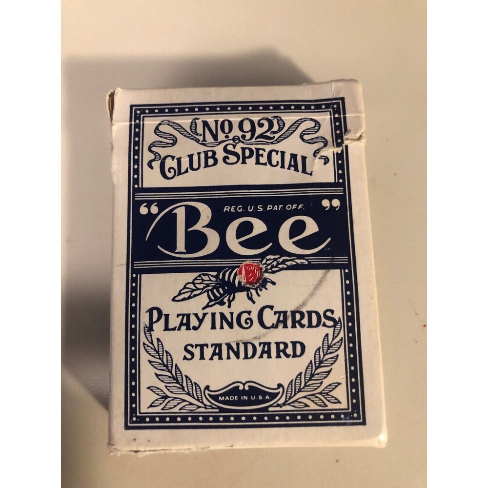 Bee no. 92 Cambric Finish Playing‎ Cards Maxim Hotel Casino Las Vegas Vintage
